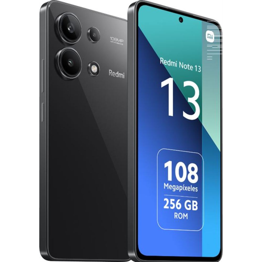 Xiaomi REDMI NOTE 13 8GB+256GB MIDNIGHT BLACK - Telefono Movil 6,67 ...