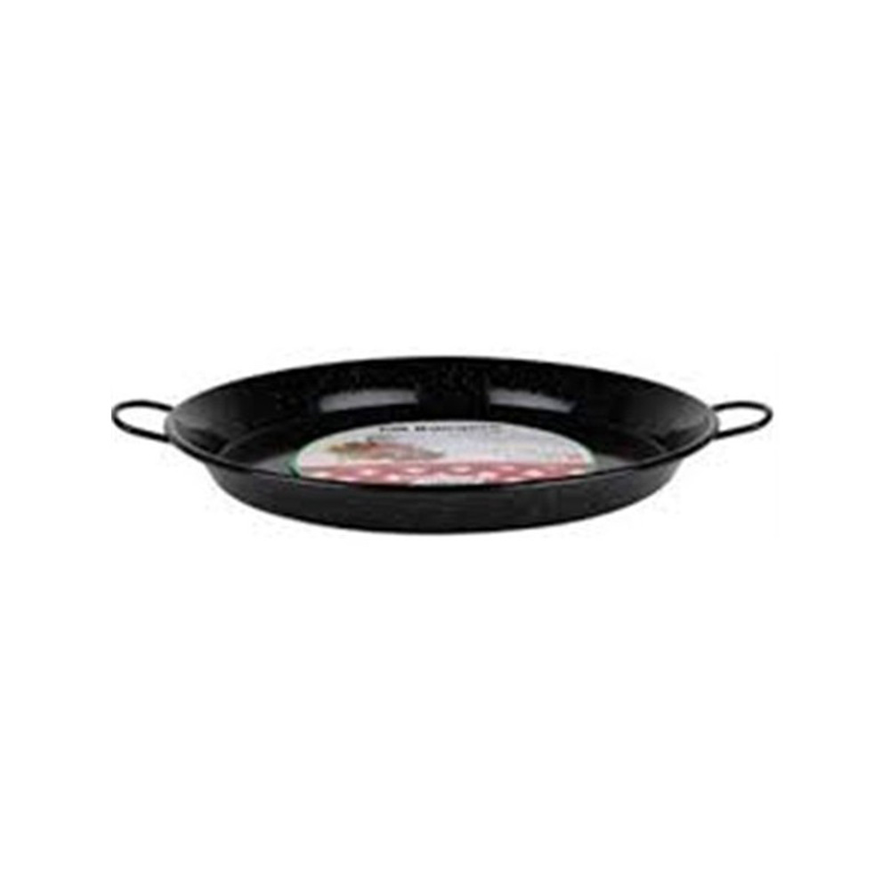 Orbegozo PXH 4034 Paellera Honda esmaltada, diámetro 34 cm, Negro :  : Hogar y cocina