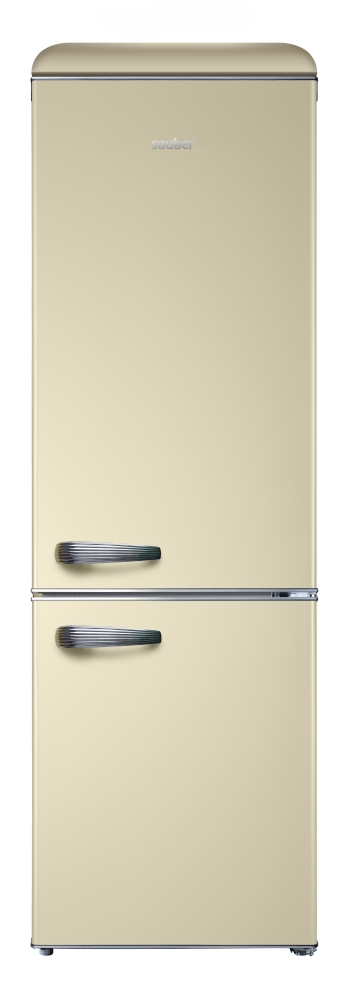 Nevera combi Sauber, Serie 5 Retro beige, 192cm x 59.9cm - 8436593641030