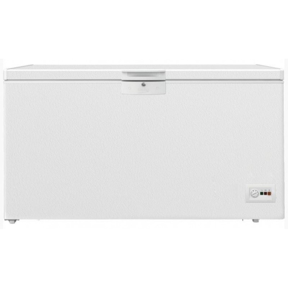 Congélateur Coffre BEKO HSM37540 - Technologie MinFrost (moins De Givre) - Fonctionne Jusqu'à -15°C - Avec 3 Paniers Et Serrure